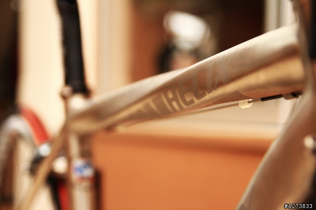 老闆說他的"鈦"低調~可是我怎看都不覺得.....Lynskey HELIX 幫PO