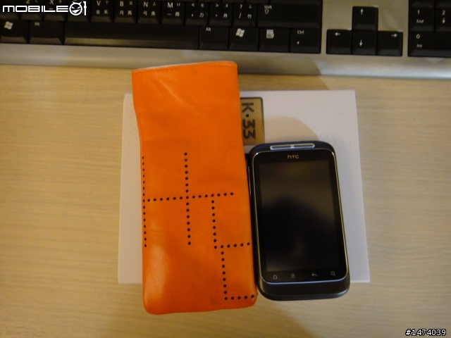 HTC Wildfire S 手工羊皮皮套開箱