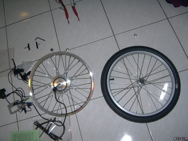 將女兒的DAHON ECO3小折DIY成電動輔助小折(圖超多)
