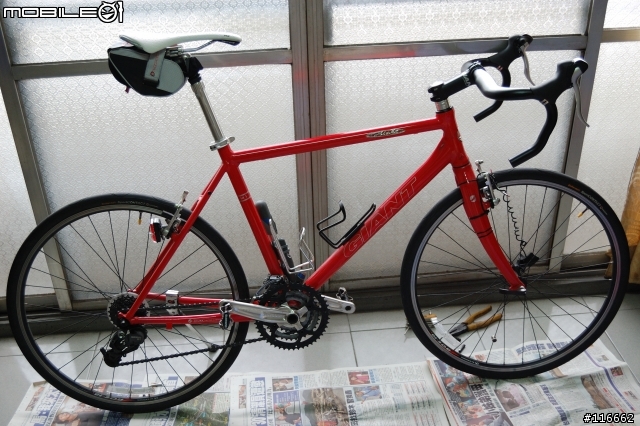 Giant M1 偽650C彎把公路車改裝全記錄 (圖多)