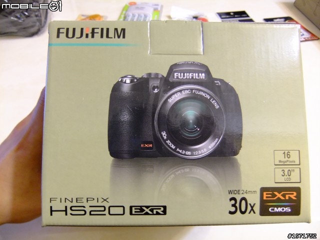 Fujifilm HS-20EXR 30X長砲機『不專業』開箱圖文~自言自語第一彈!!