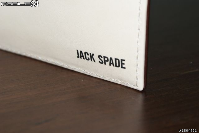 jack spade白色復古海報皮夾
