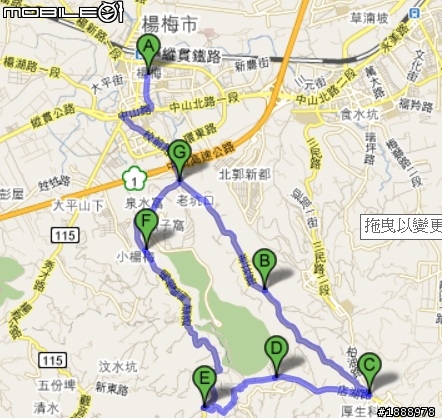 楊梅後山花園之鐵腿抽筋遊