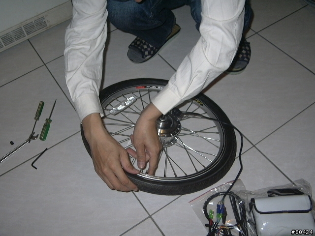 將女兒的DAHON ECO3小折DIY成電動輔助小折(圖超多)