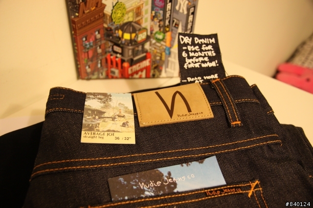 【簡易開箱+疑問】三銀一銅之Nudie Jeans Average Joe Dry Red Selvage