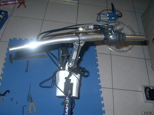 將女兒的DAHON ECO3小折DIY成電動輔助小折(圖超多)