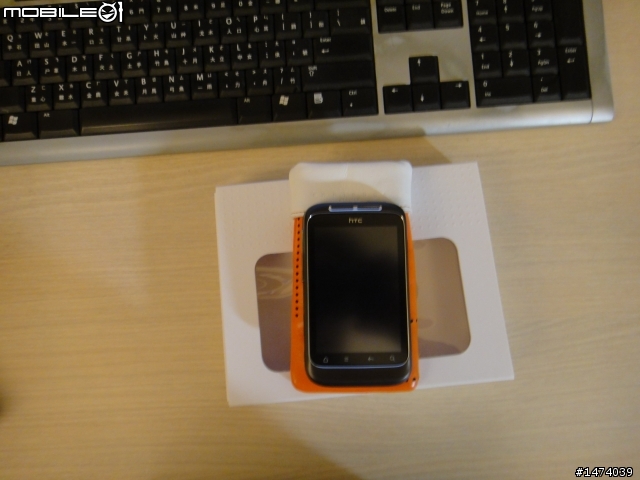 HTC Wildfire S 手工羊皮皮套開箱