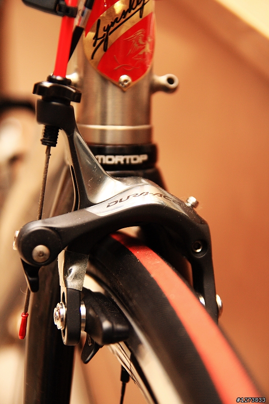 老闆說他的"鈦"低調~可是我怎看都不覺得.....Lynskey HELIX 幫PO