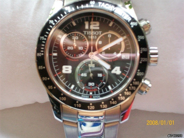 終於敗了TISSOT GP V8之說好的開箱圖呢?