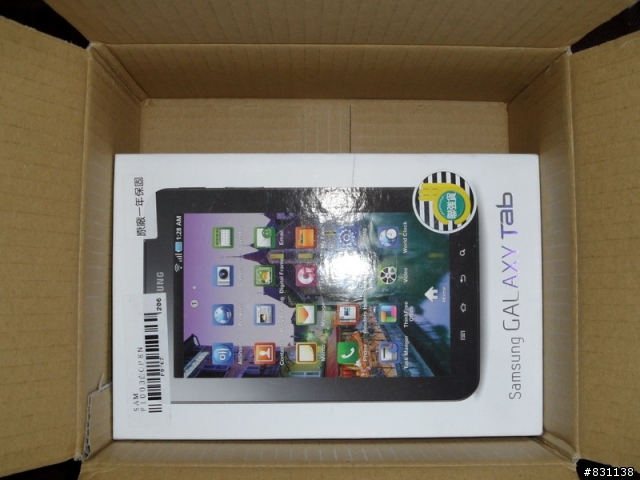 在可攜王買的SAMSUNG GALAXY TAB P1000