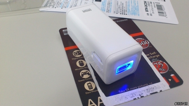日本行動電源 Sanwa Supply出品 BTN-DC2W開箱文 (5/26更新 Eneloop 2500mah 低自放電電池的使用測試結果)