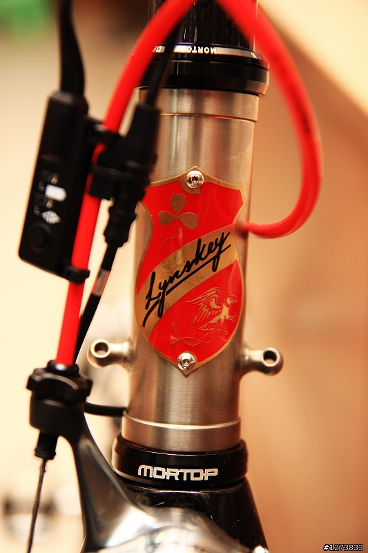 老闆說他的"鈦"低調~可是我怎看都不覺得.....Lynskey HELIX 幫PO