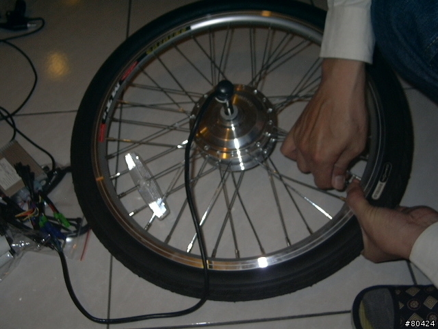 將女兒的DAHON ECO3小折DIY成電動輔助小折(圖超多)