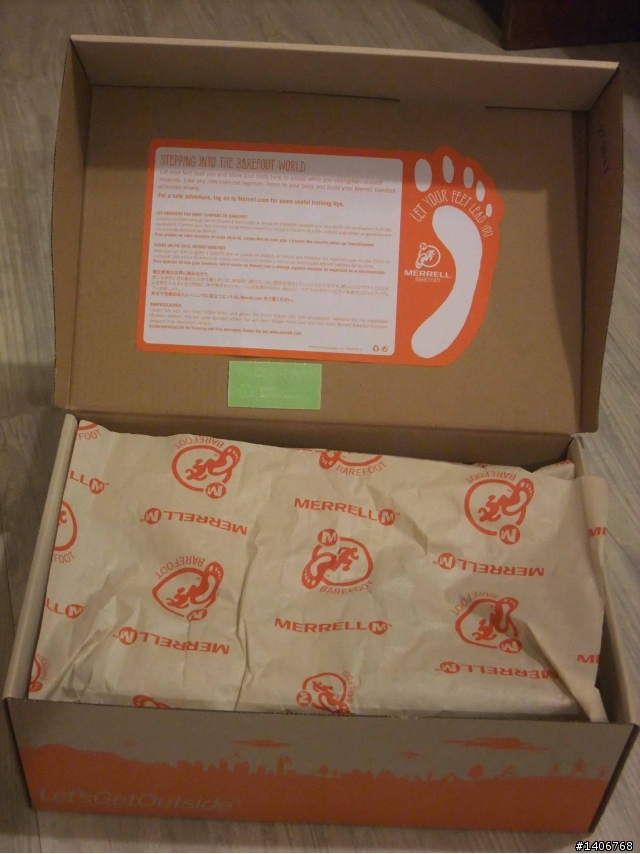 MERRELL Barefoot 愛亂跑之開箱文