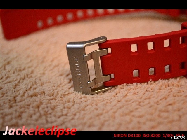 我的第1只紅色手錶 CASIO G-SHOCK GDF-100-4