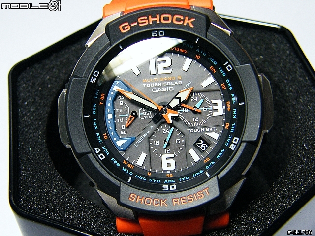 G-SHOCK 絕版亮橘三眼電波錶 GW-3000M 入手!