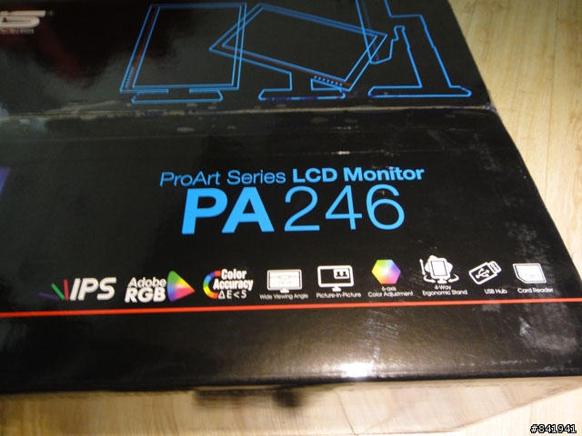 突然失心瘋之好像很冷門開箱文 ~ ASUS PA246Q