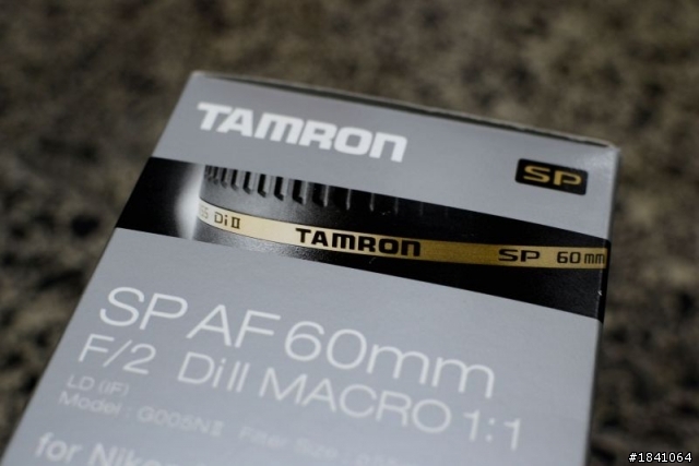 Tamron 60 F2 Macro 騰龍60微~小開箱