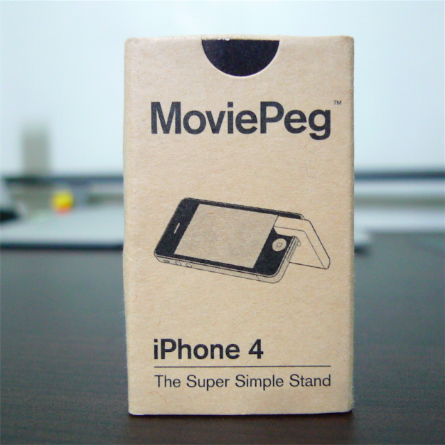 iPhone4 桌上好幫手~ Moviepeg