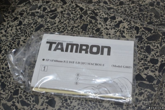 Tamron 60 F2 Macro 騰龍60微~小開箱