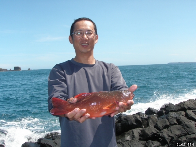三個太陽的外礁磯釣~~東嶼坪
