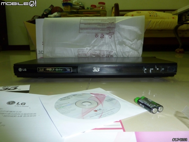 LG BD670簡易開箱文