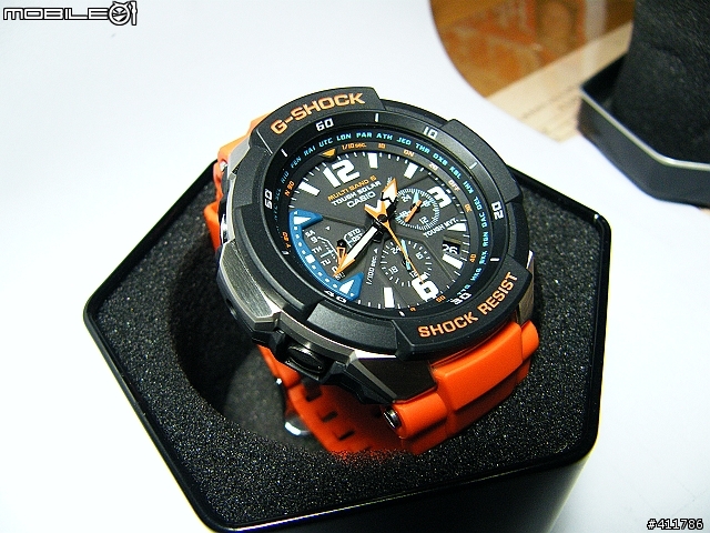 G-SHOCK 絕版亮橘三眼電波錶 GW-3000M 入手!