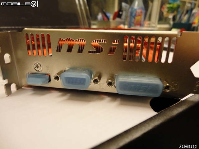 超讚MSI N460 GTX 768M DDR5 開箱文文文