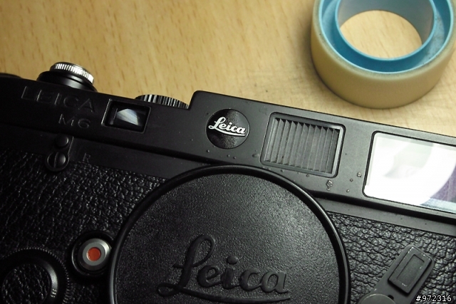 黑色徠卡LOGO更換DIY - BLACK LEICA LOGO