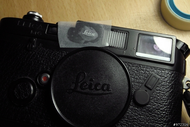 黑色徠卡LOGO更換DIY - BLACK LEICA LOGO