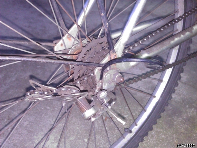 喔不! 11年的伙伴 Giant GSR2000 通勤車的後變毀了 慘...