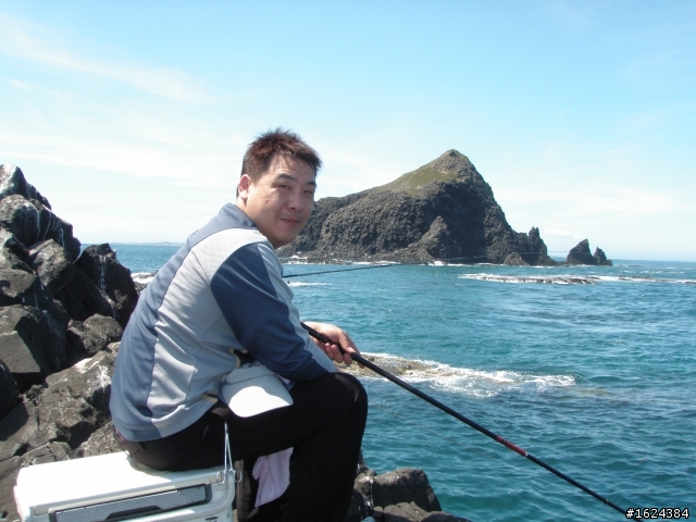 三個太陽的外礁磯釣~~東嶼坪