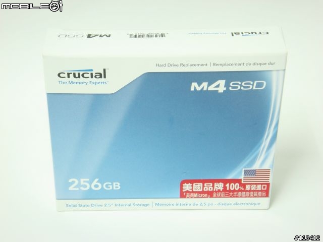 發騷貨 !! 美光 Crucial M4 SSD 256GB 效能實測 補上win7開機速度測試以及StarCraft2測試