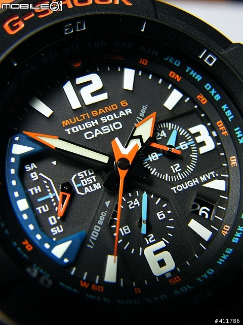 G-SHOCK 絕版亮橘三眼電波錶 GW-3000M 入手!