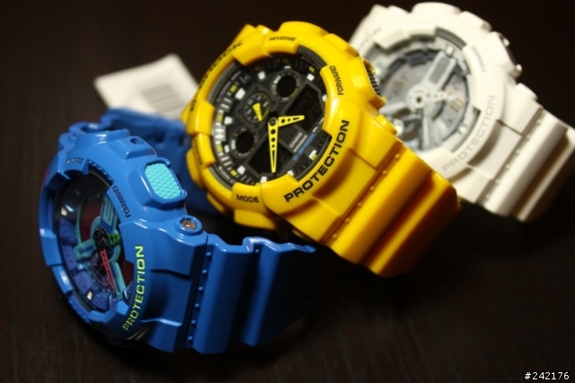 【開箱】GA-110HC-2ADR 之找的辛苦量少又貴的配色