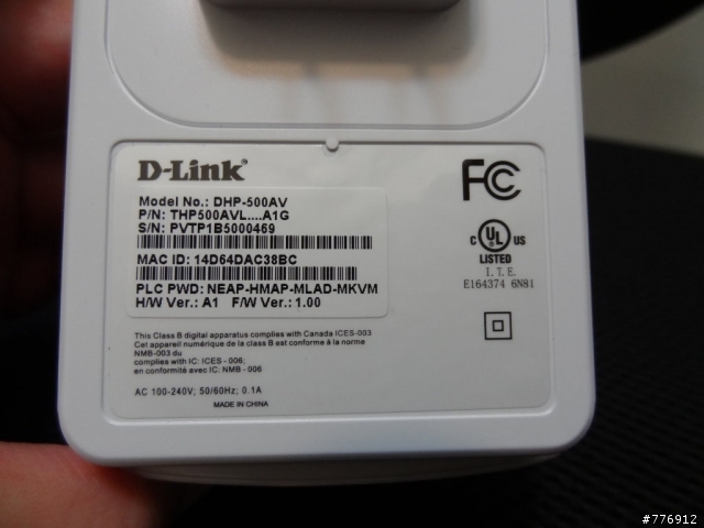 D-Link(DHP-501AV) 500Mbps電力線網路橋接器