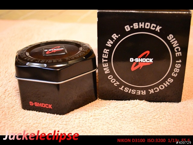 我的第1只紅色手錶 CASIO G-SHOCK GDF-100-4
