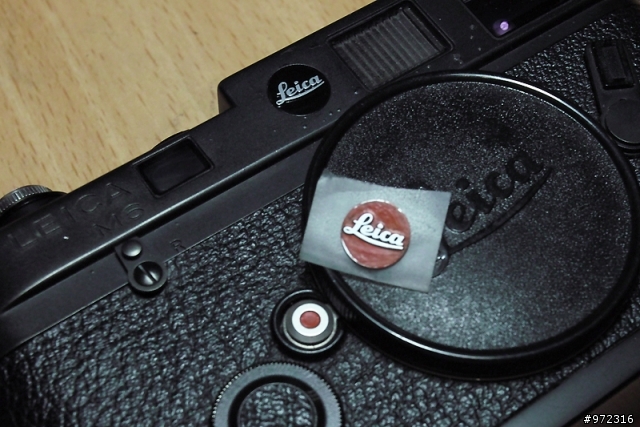 黑色徠卡LOGO更換DIY - BLACK LEICA LOGO