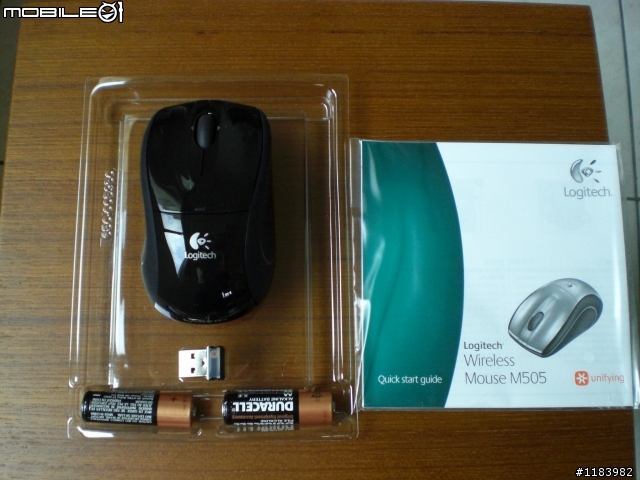 他們兩個才是同一國的-羅技 K340 以及 M505(黑色版) 鍵鼠組