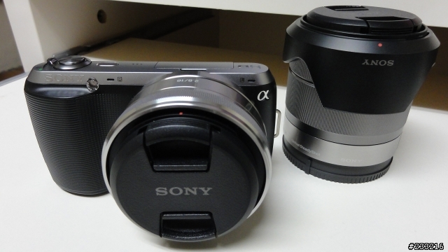 小單眼 SONY NEX-C3 小小的開箱 ! !