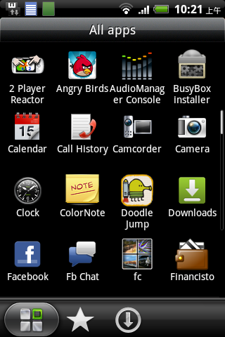HTC Legend 刷 Android: 2.3.3 (based on the official HTC Salsa Europe ROM 1.12.401.1)