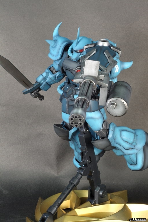 不是做不完,只是太龜毛的MS-07 B-3 Gouf Custom