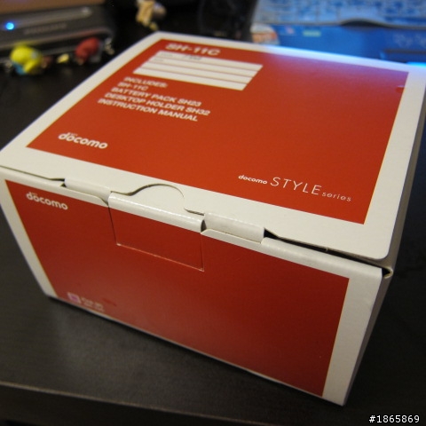 2011年夏季可愛風SH-11C開箱兼告別文