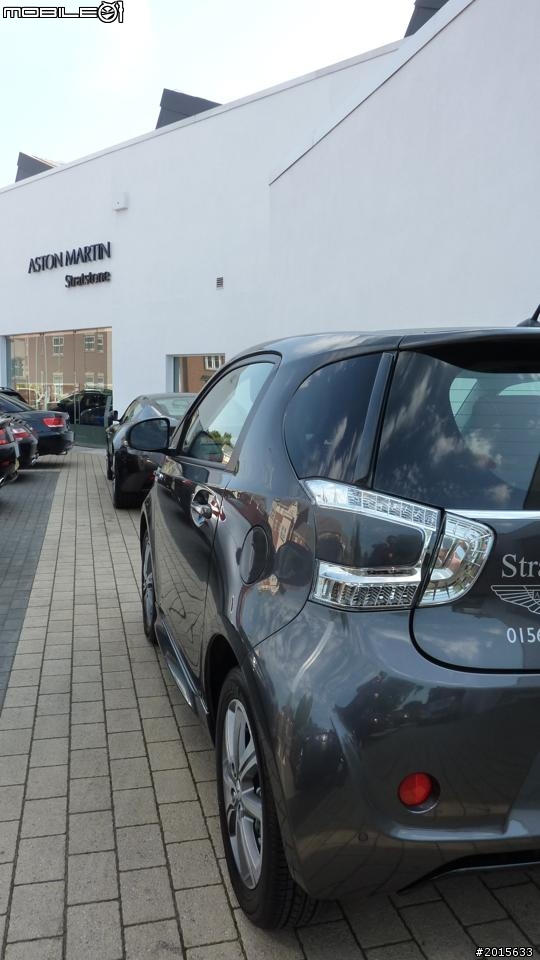 Aston Martin Cygnet 英國現蹤 好可愛的city car
