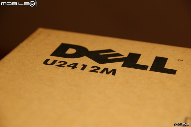 《圖已補完》Dell U2412M 開箱