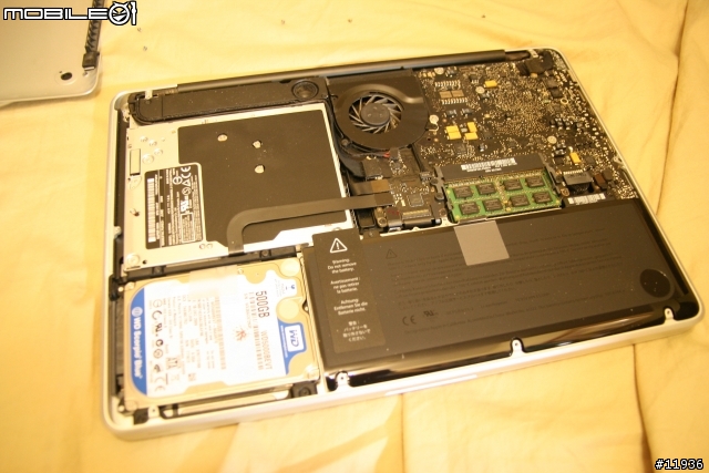 Macbook Pro 13 升級1T硬碟 (WD10TPVT 12mm高)