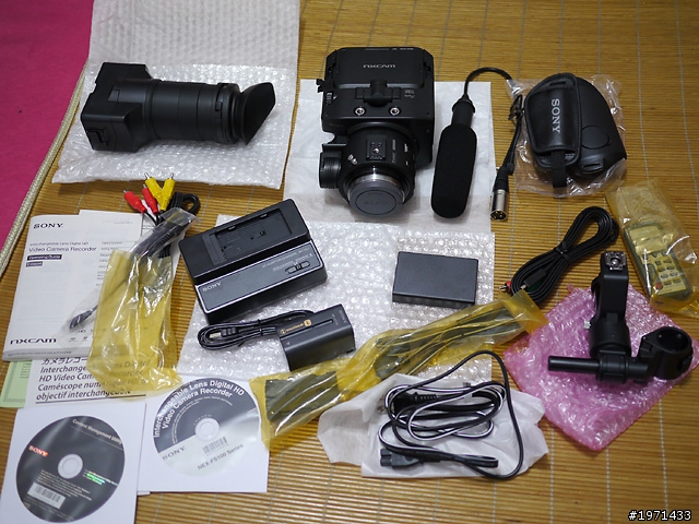 Sony NXCAM NEX-FS100簡單開箱