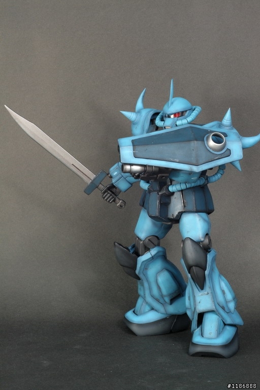不是做不完,只是太龜毛的MS-07 B-3 Gouf Custom