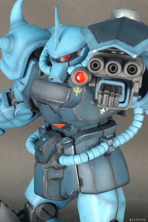 不是做不完,只是太龜毛的MS-07 B-3 Gouf Custom
