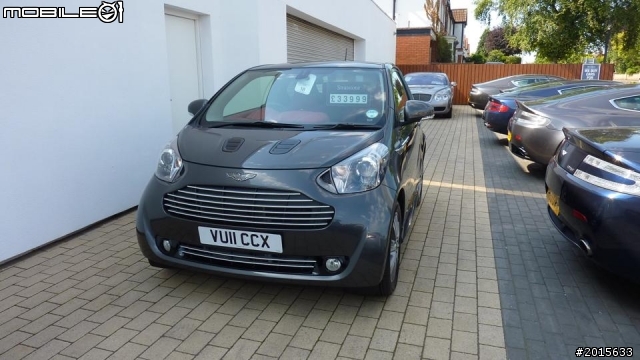 Aston Martin Cygnet 英國現蹤 好可愛的city car